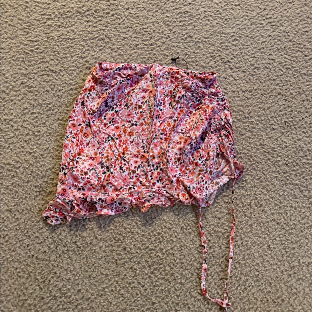 Floral Pink Women's Skirt